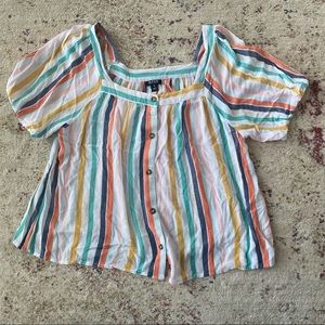 A.n.a size medium peasant type top